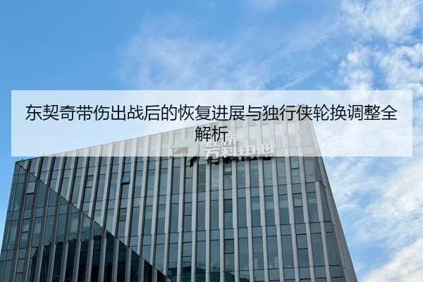 东契奇带伤出战后的恢复进展与独行侠轮换调整全解析
